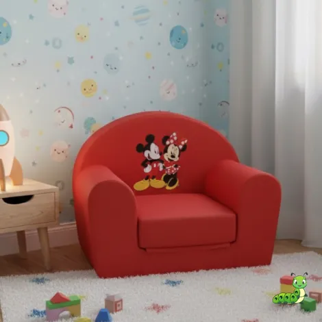 Foteljica na razvlačenje Minnie & Mickey